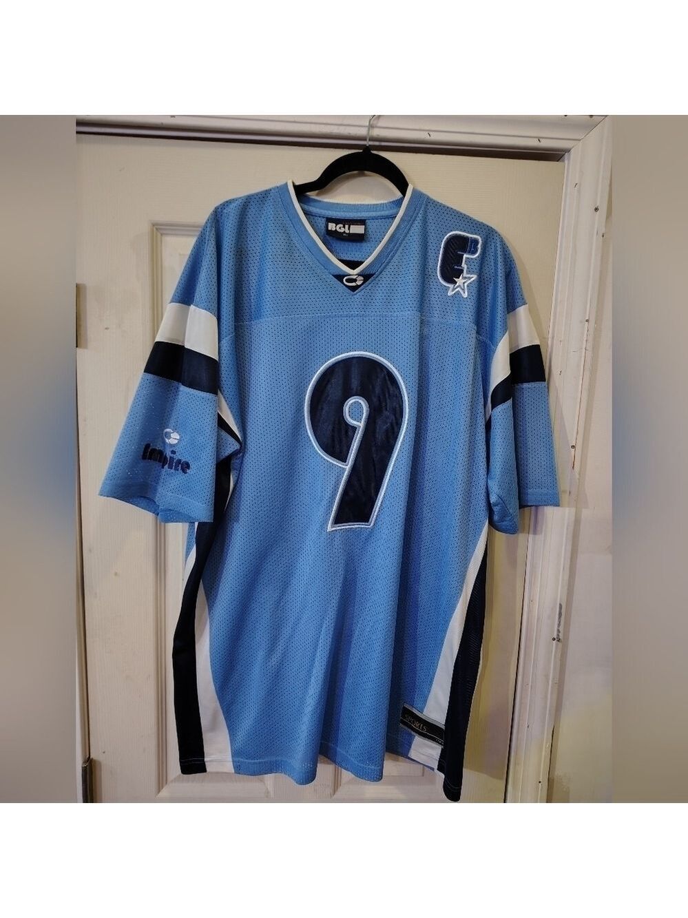BGL EMPIRE 90s Hip Hop #9 Blue Sports Classic Vintage